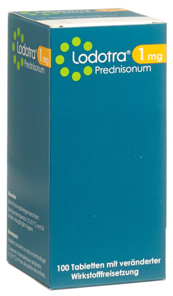 LODOTRA cpr ret 1 mg 100 pce
