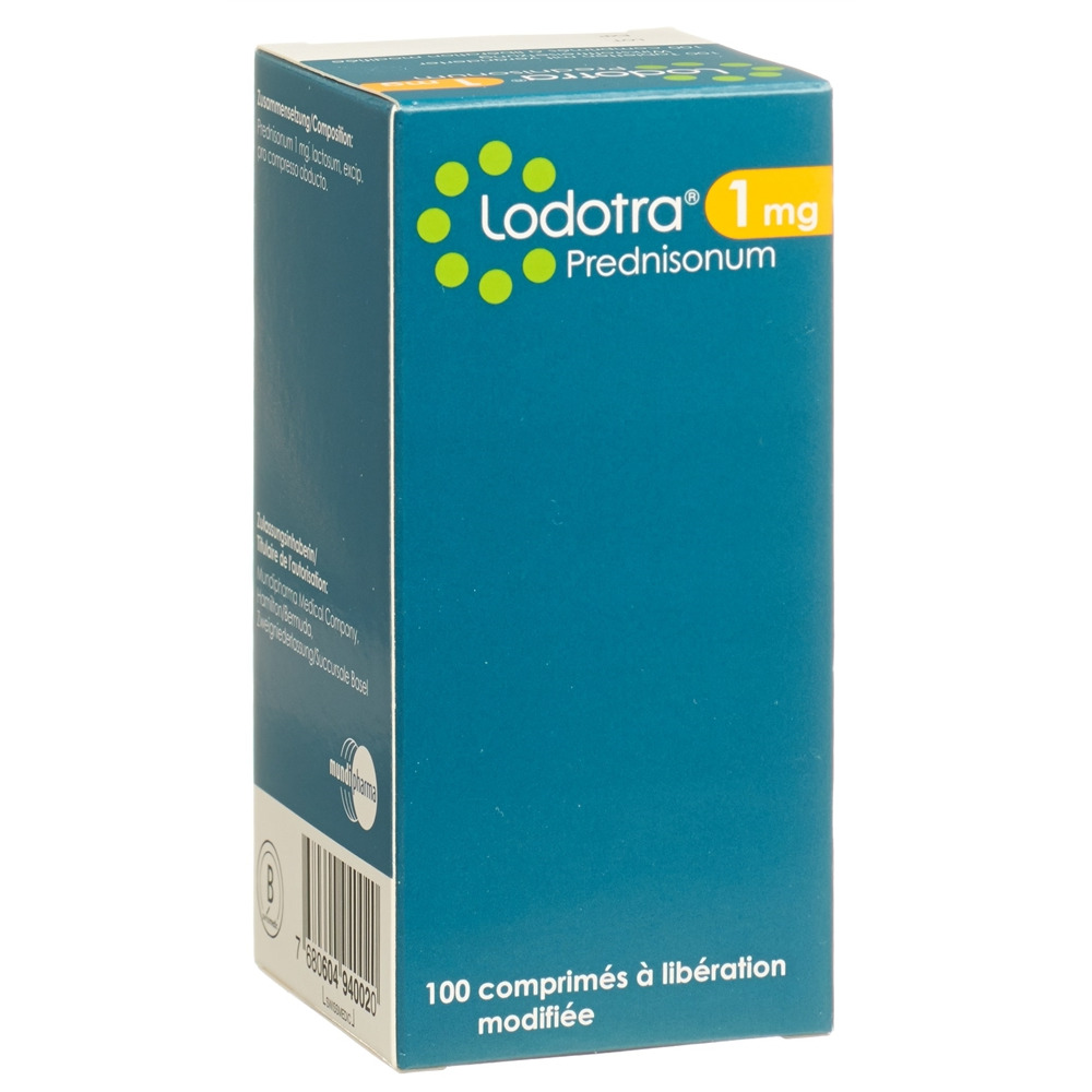 LODOTRA cpr ret 1 mg 100 pce