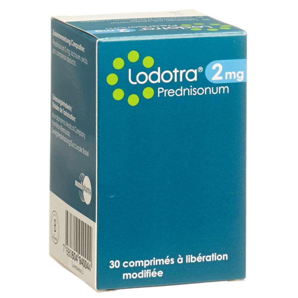 LODOTRA cpr ret 2 mg 30 pce
