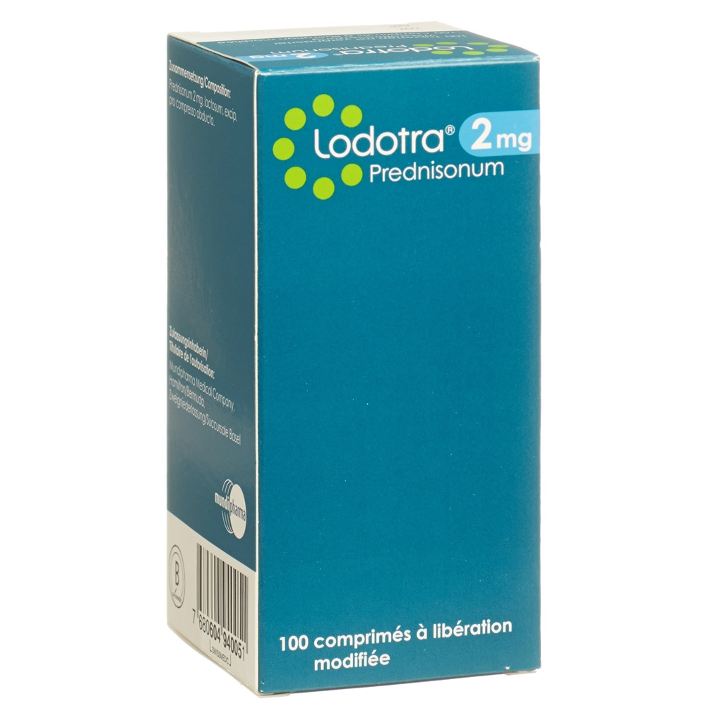 LODOTRA cpr ret 2 mg 100 pce