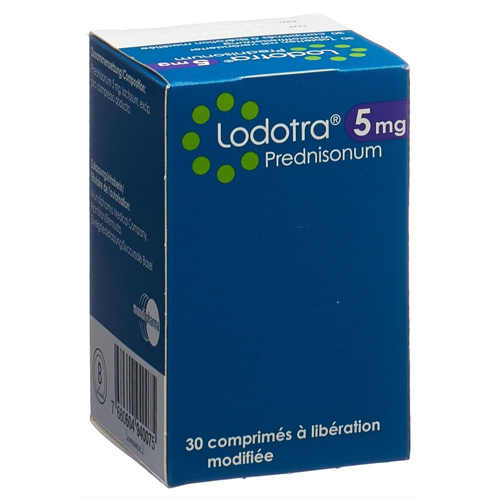 LODOTRA cpr ret 5 mg 30 pce