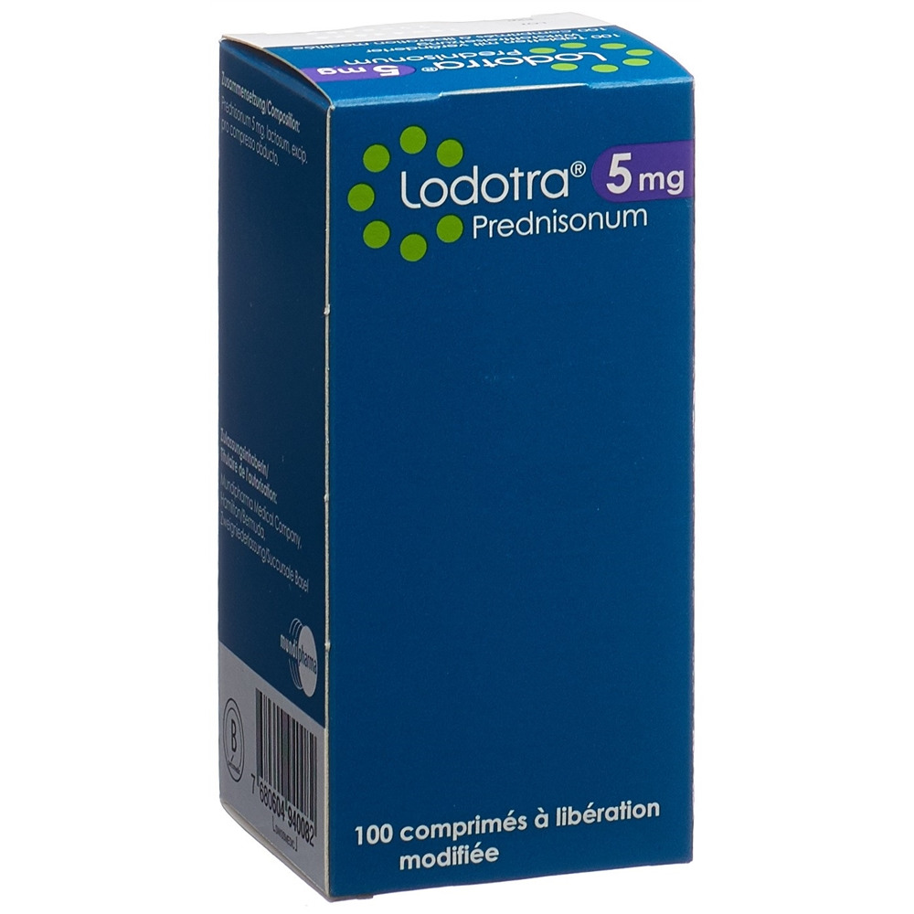 Lodotra 5 mg, Tabletten mit veränderter Wirkstofffreisetzung