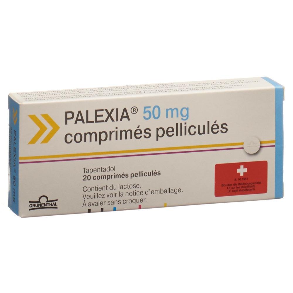 PALEXIA cpr pell 50 mg 20 pce