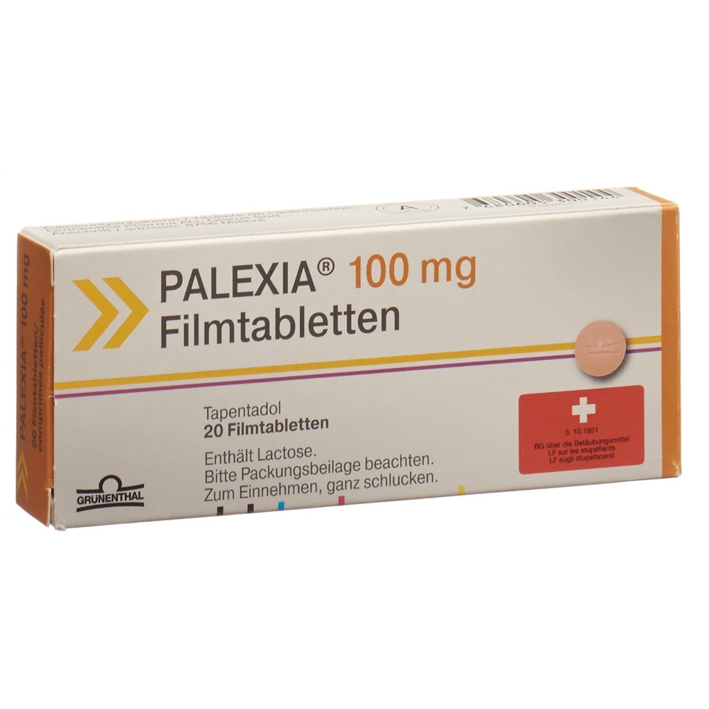 PALEXIA cpr pell 100 mg 20 pce