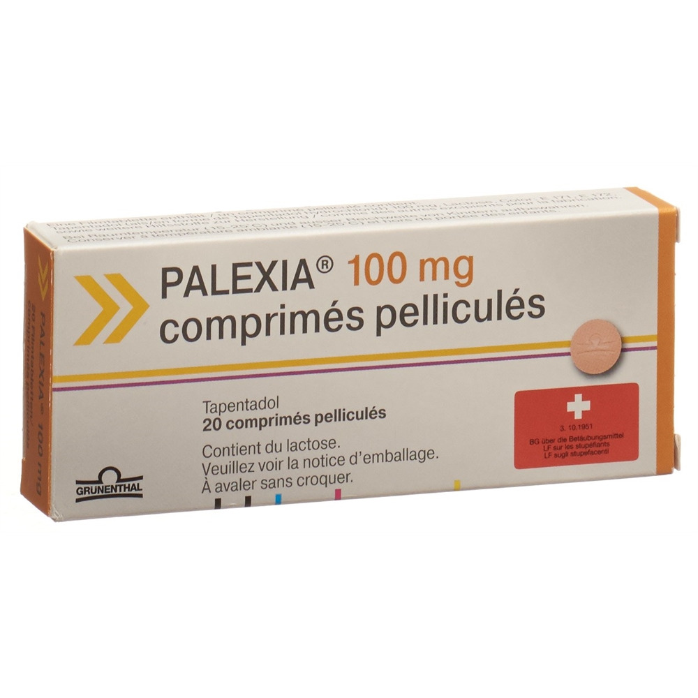 PALEXIA cpr pell 100 mg 20 pce