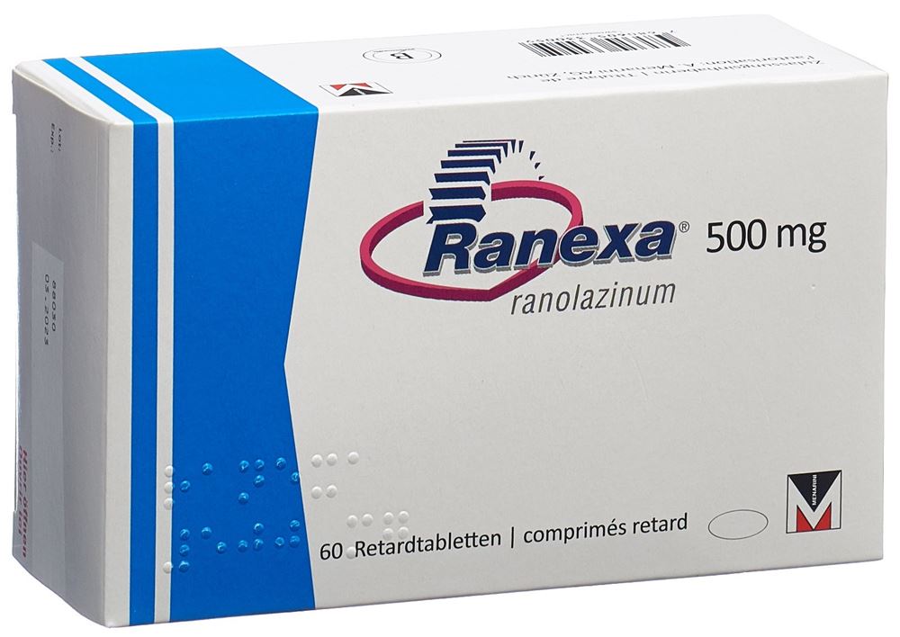 Ranexa 500 mg, Retardtabletten