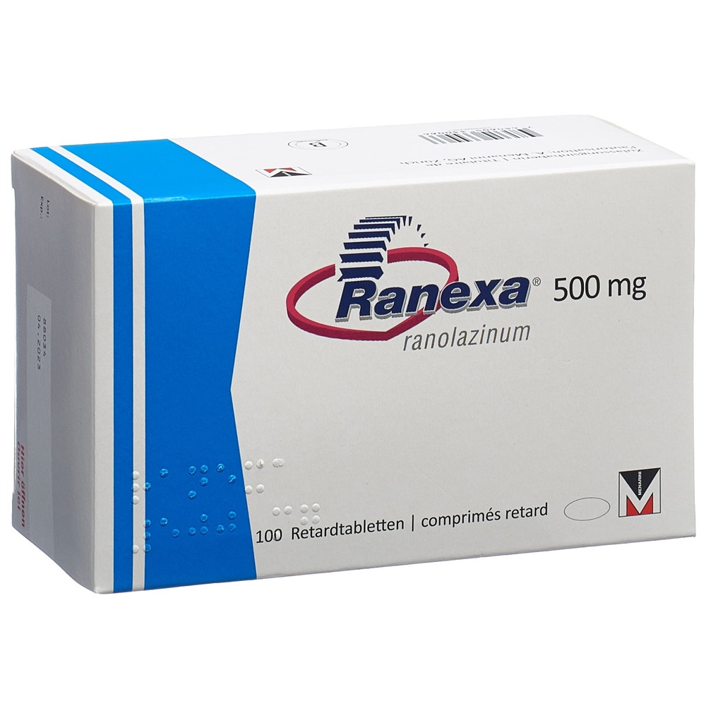 Ranexa 500 mg, Retardtabletten