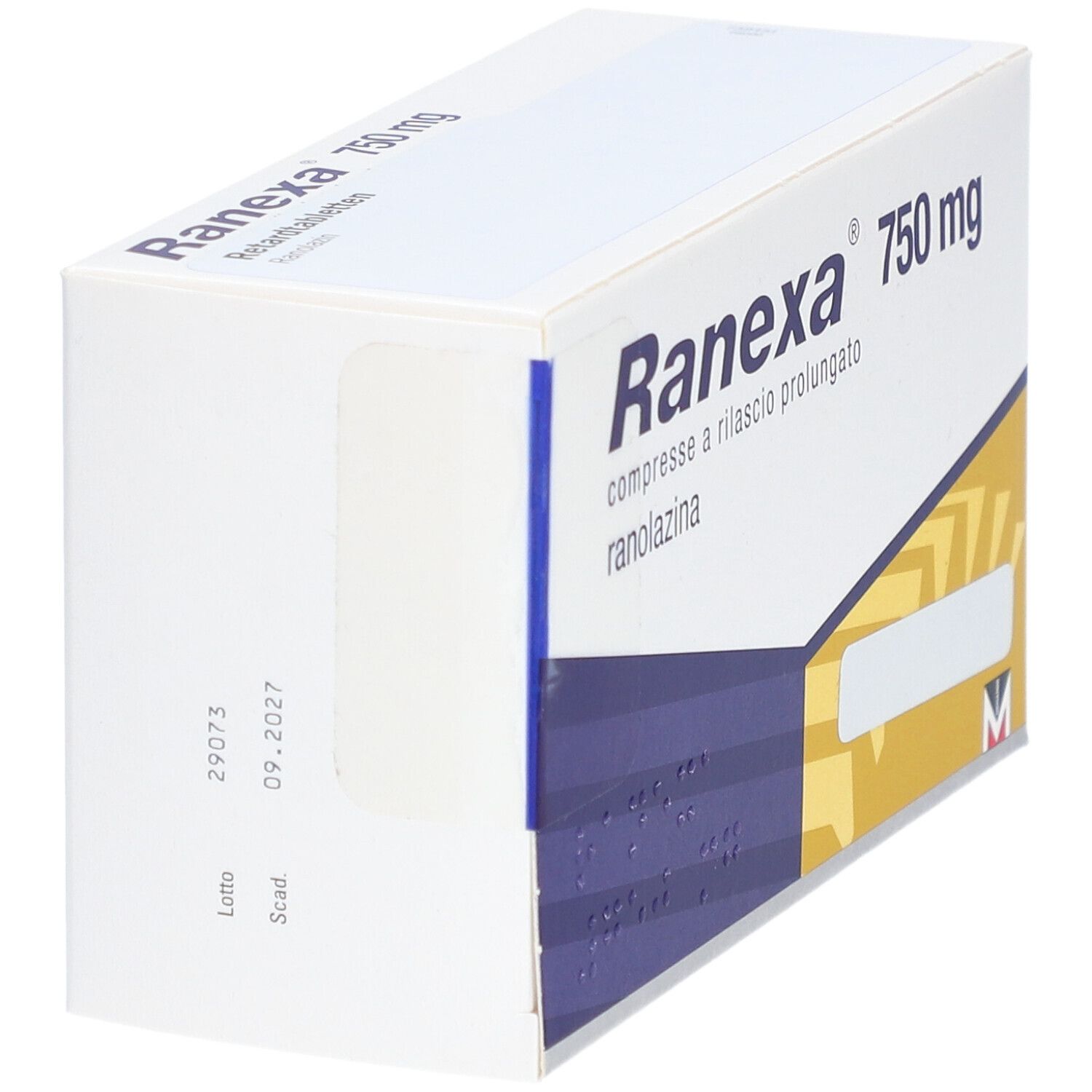 Ranexa 750 mg, Retardtabletten