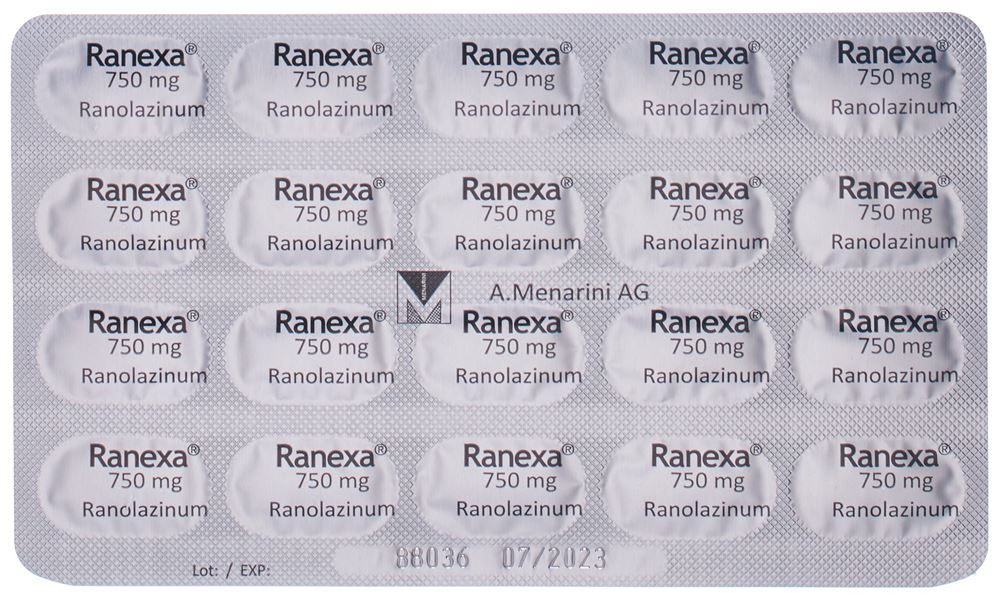 Ranexa 750 mg, Retardtabletten
