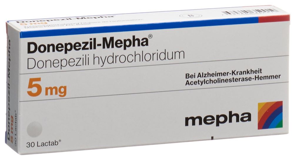 DONEPEZIL Mepha Lactab 5 mg 30 pce