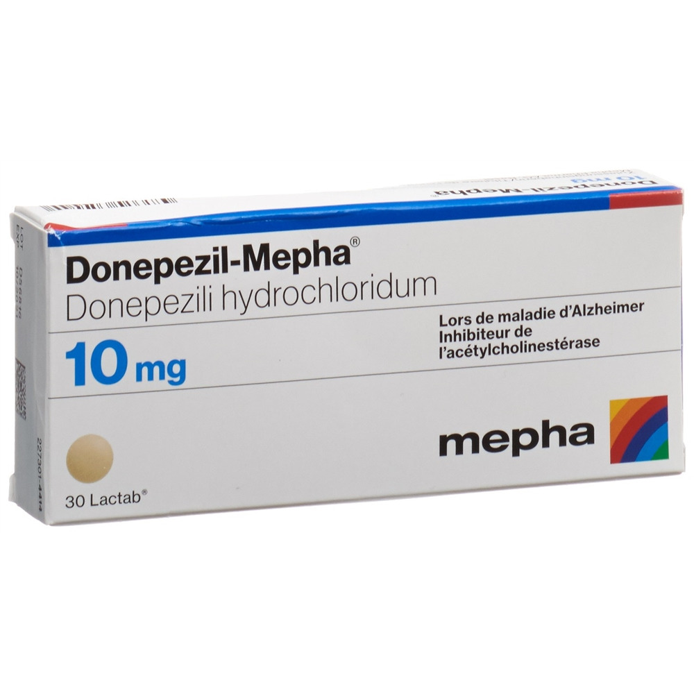 Donepezil-Mepha 10 mg, Lactab