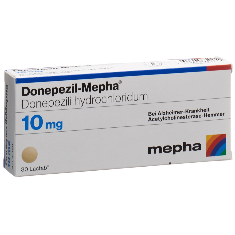 DONEPEZIL Mepha Lactab 10 mg 30 pce