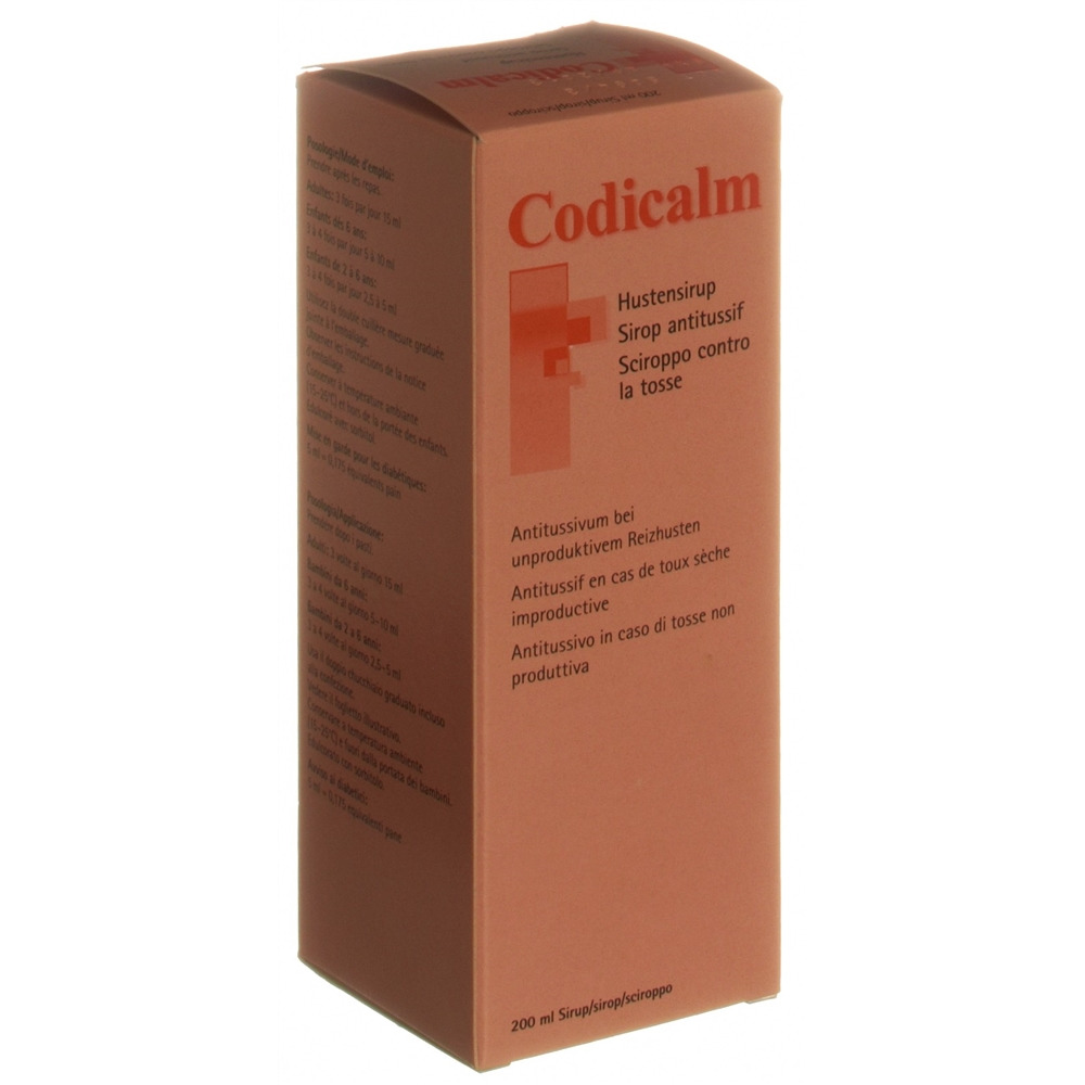 CODICALM sirop 5 mg/5ml fl 200 ml