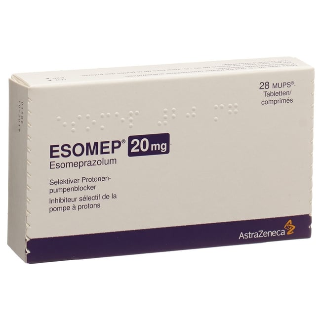 ESOMEP MUPS cpr 20 mg 28 pce