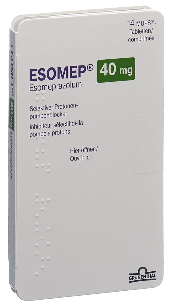Esomep 40 mg, MUPS-Tabletten