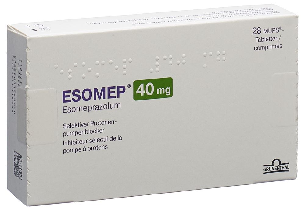 Esomep 40 mg, MUPS-Tabletten