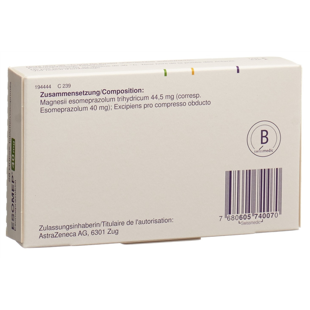 Esomep 40 mg, MUPS-Tabletten