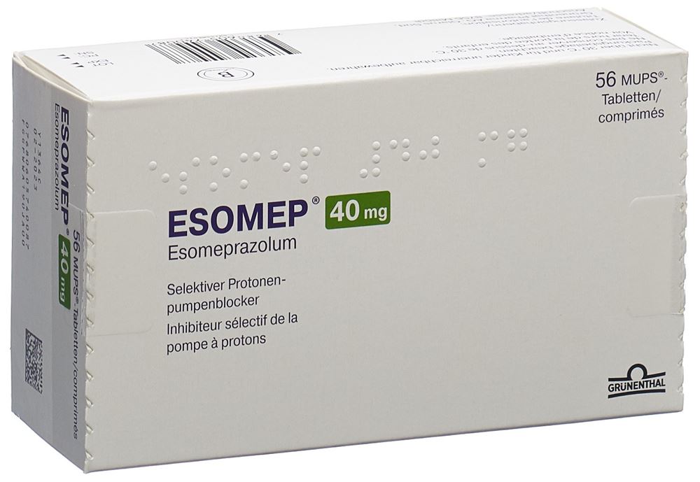 ESOMEP MUPS cpr 40 mg 56 pce