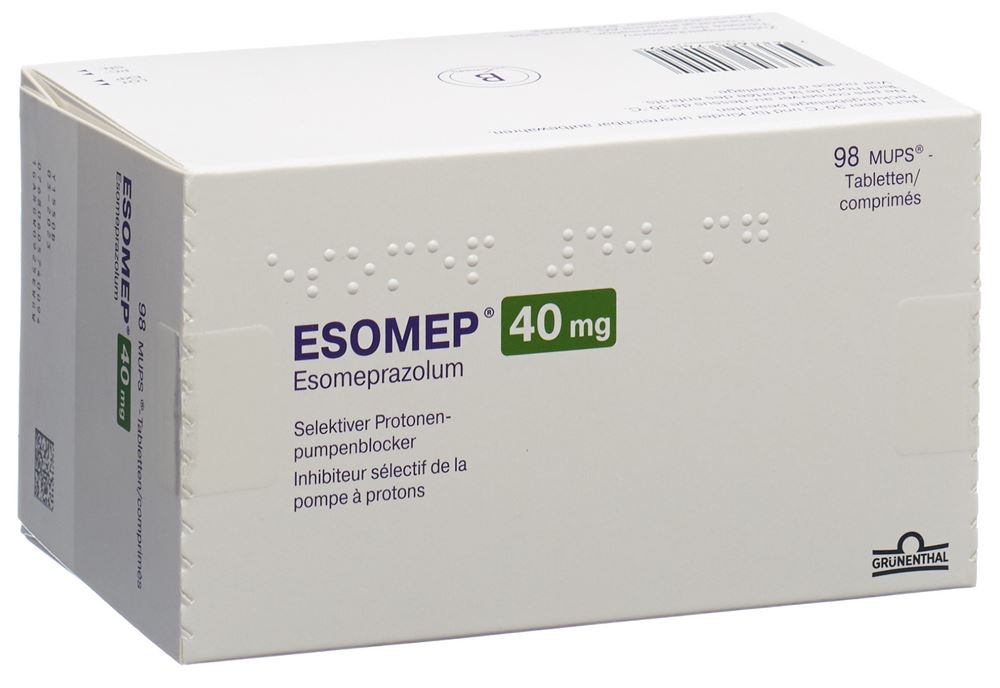 Esomep 40 mg, MUPS-Tabletten
