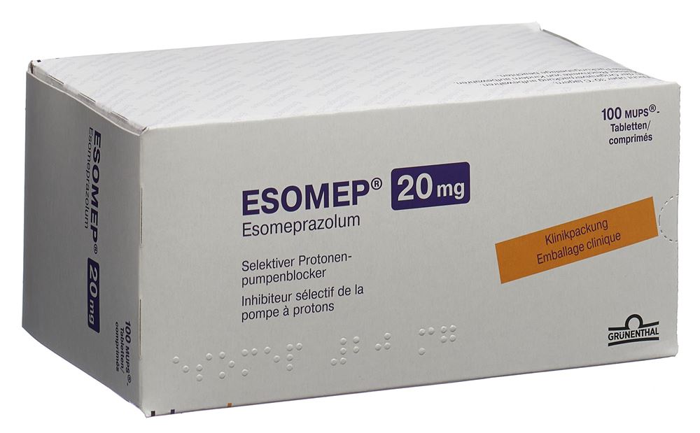 Esomep 20 mg, MUPS-Tabletten