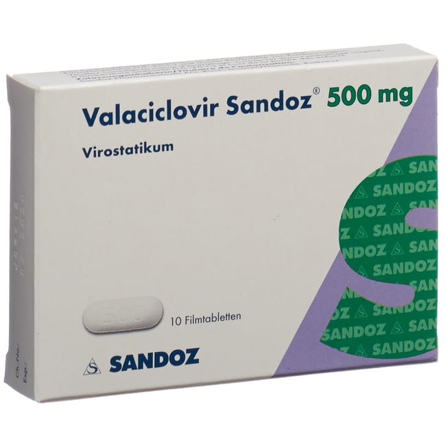 Valaciclovir Zentiva, Filmtabletten
