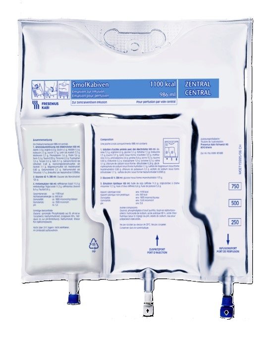 SmofKabiven, Infusionsemulsion 1477 ml