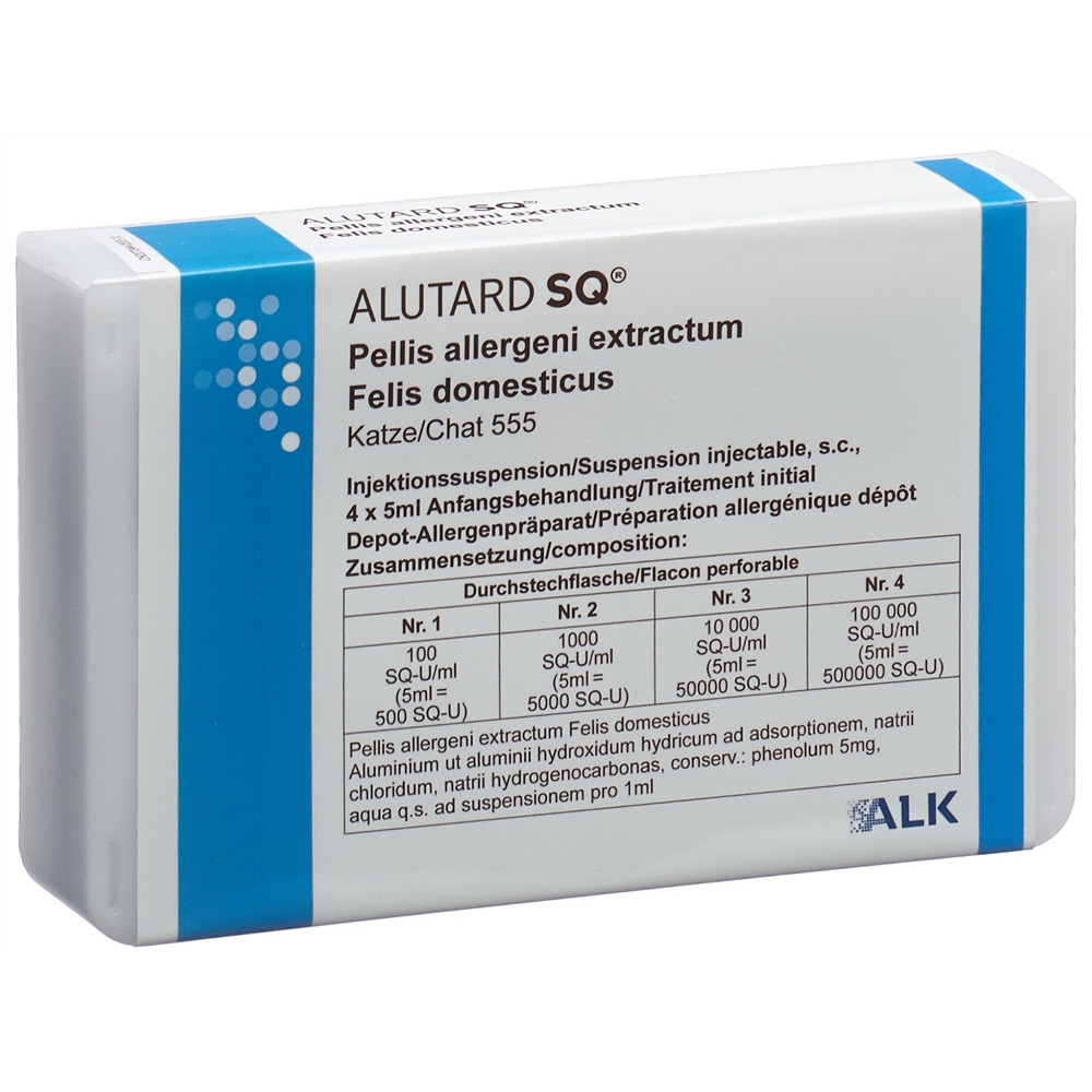 Alutard SQ Felis domesticus Kombipackung, Depot-Injektionssuspension