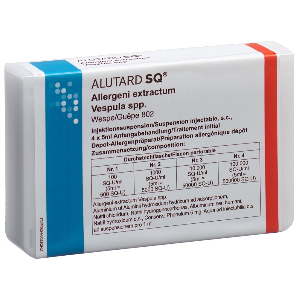 Alutard SQ Vespula spp. Kombipackung, Depotsuspension zur Injektion