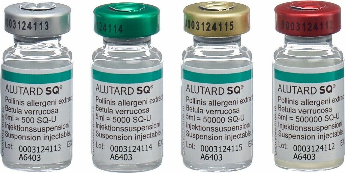 Alutard SQ Betula verrucosa Kombipackung, Depotsuspension zur Injektion