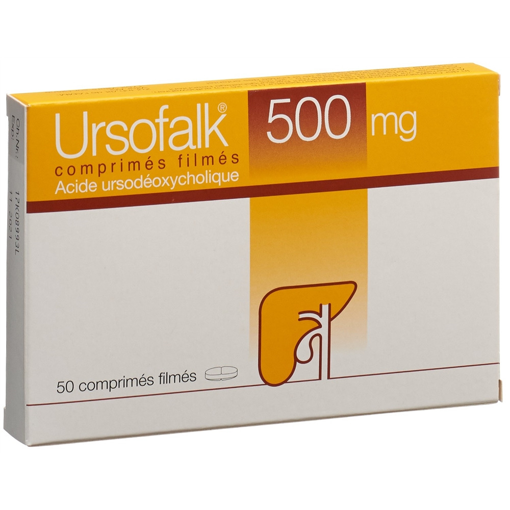 URSOFALK cpr pell 500 mg 50 pce