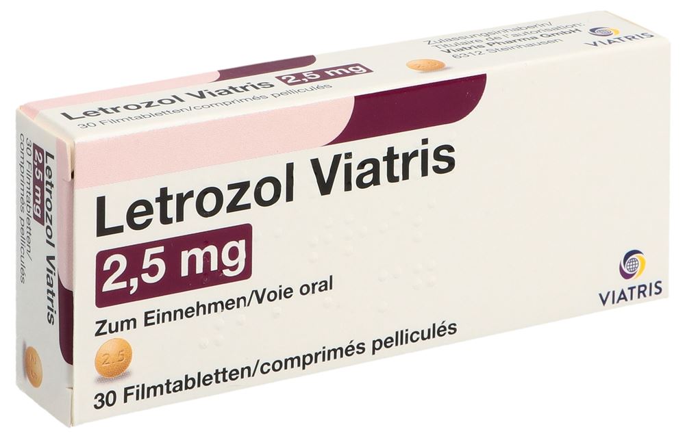 LETROZOL Viatris cpr pell 2.5 mg 30 pce