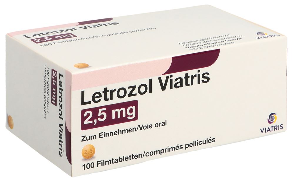 LETROZOL Viatris cpr pell 2.5 mg 100 pce
