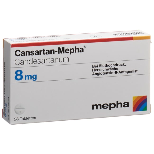 Cansartan-Mepha 8, Tabletten