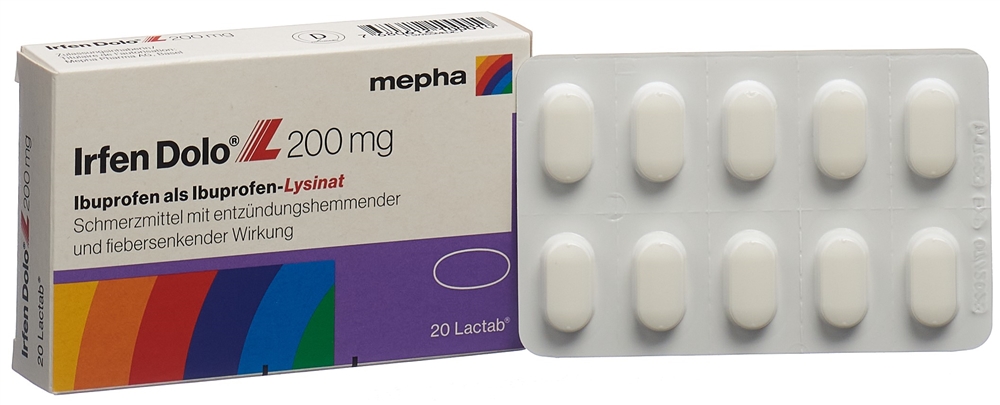 IRFEN DOLO L Lactab 200 mg 20 pce