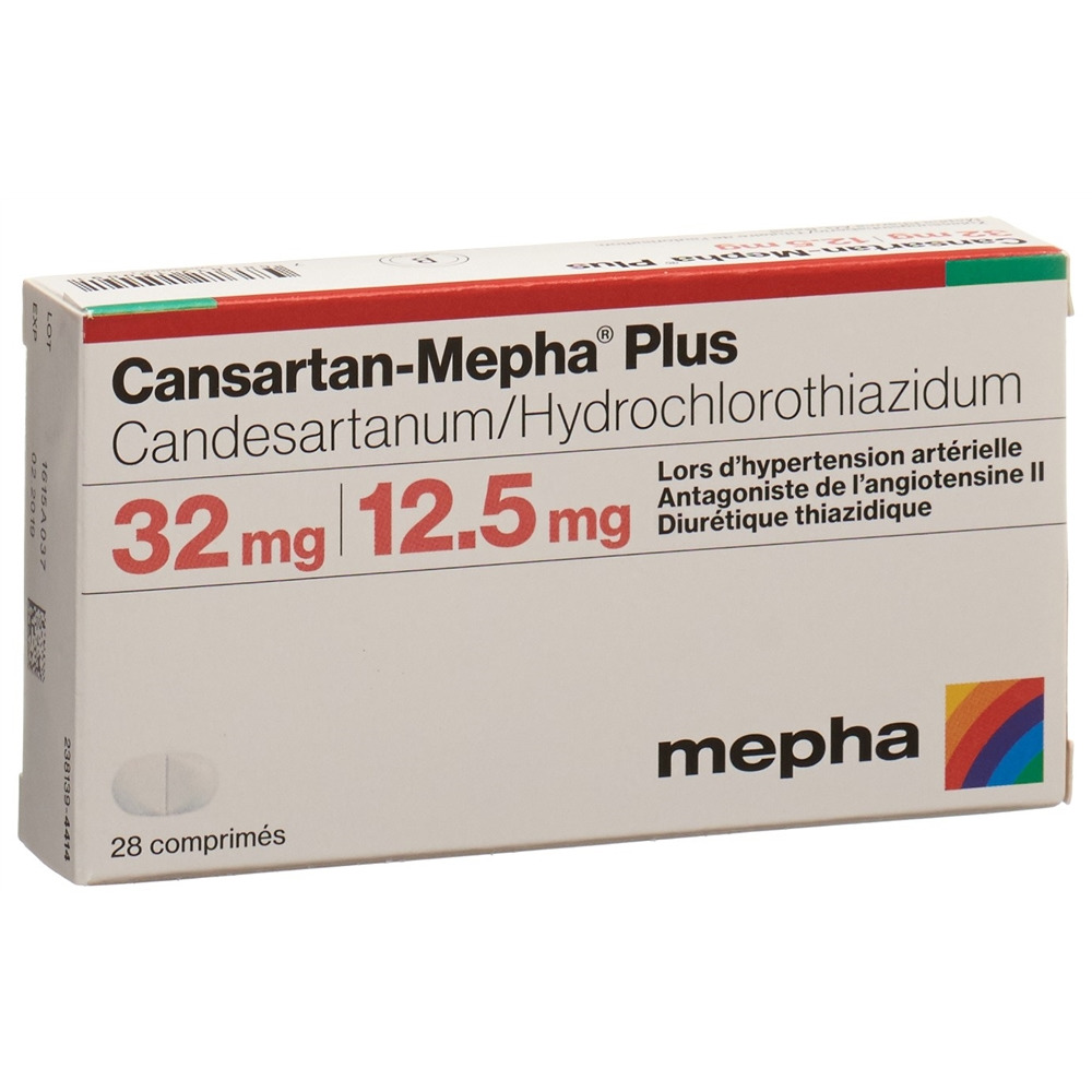 Cansartan-Mepha plus 32/12.5, Tabletten