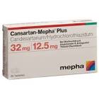 CANSARTAN Mepha plus cpr 32/12.5 98 pce