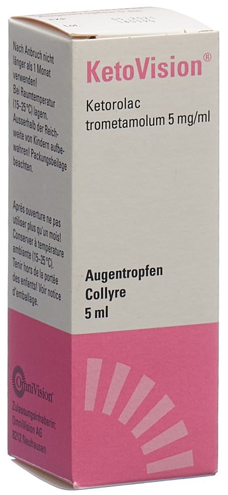 KETOVISION gtt opht fl 5 ml