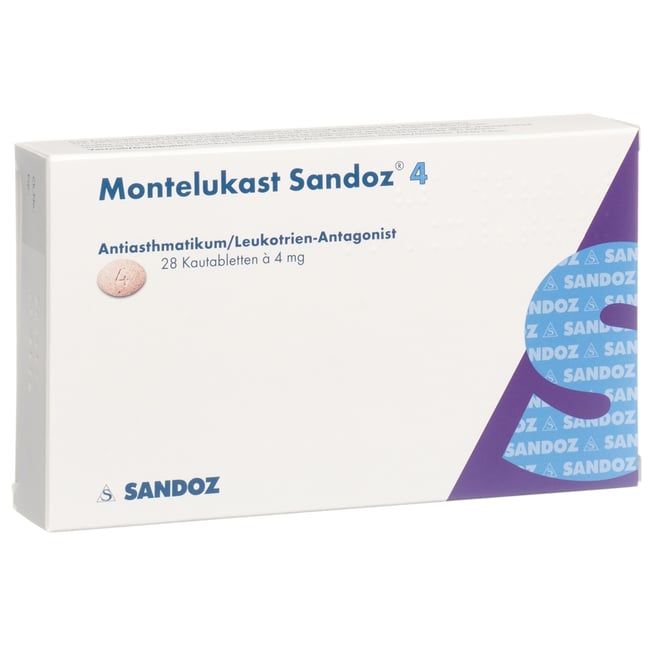 Montelukast Sandoz 5 mg, Kautabletten