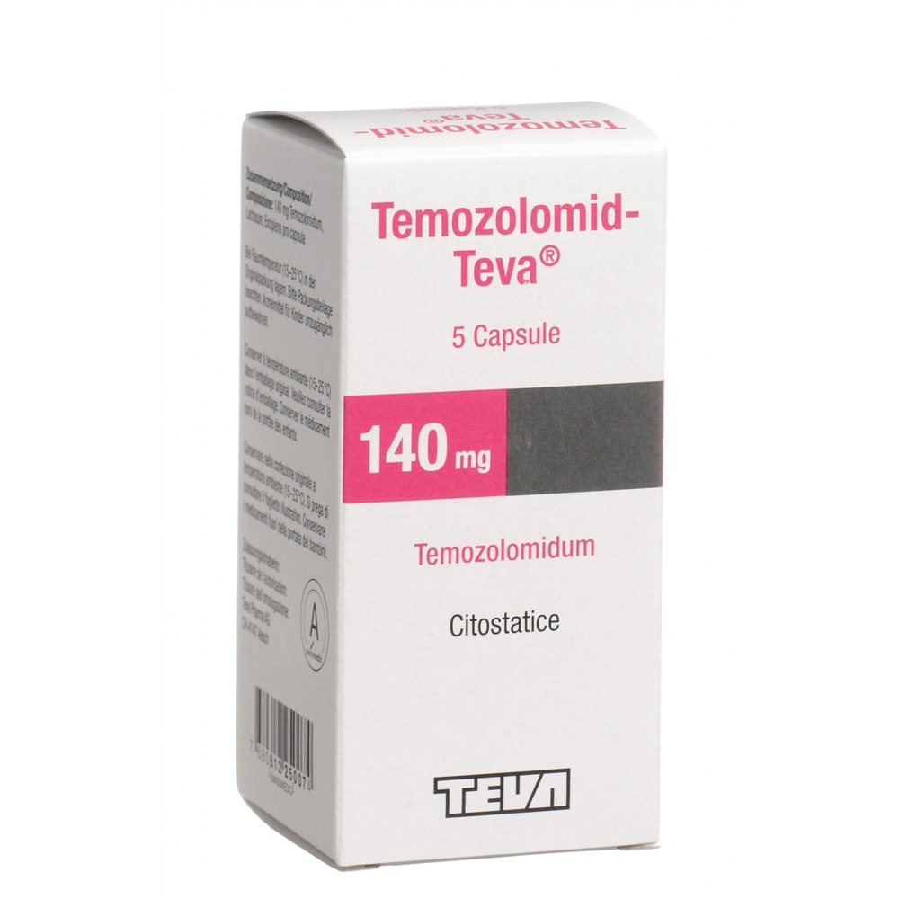 Temozolomid-Teva 140 mg, Kapseln
