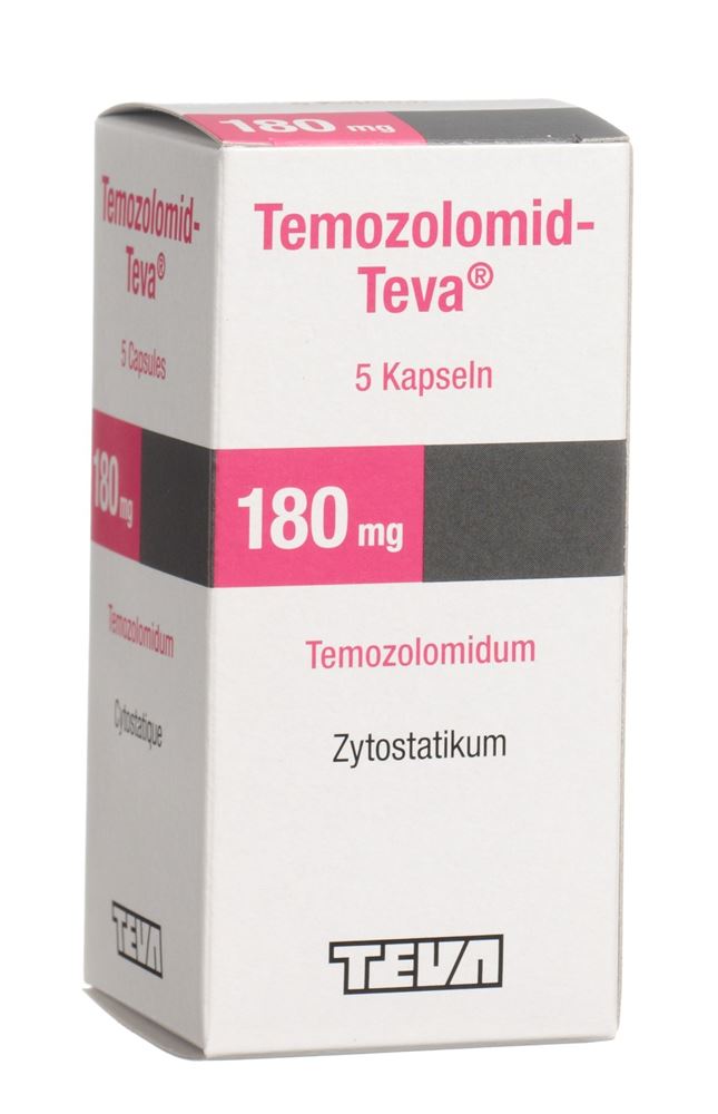 Temozolomid-Teva 180 mg, Kapseln