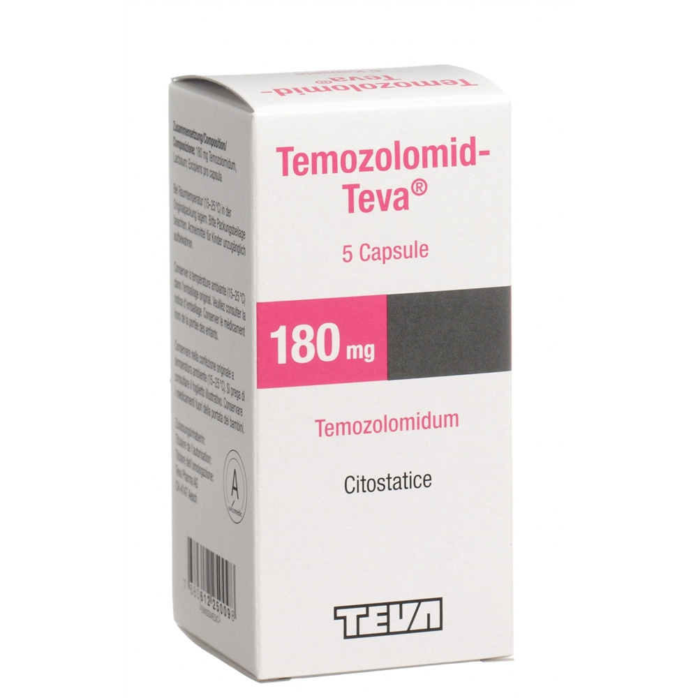 Temozolomid-Teva 180 mg, Kapseln