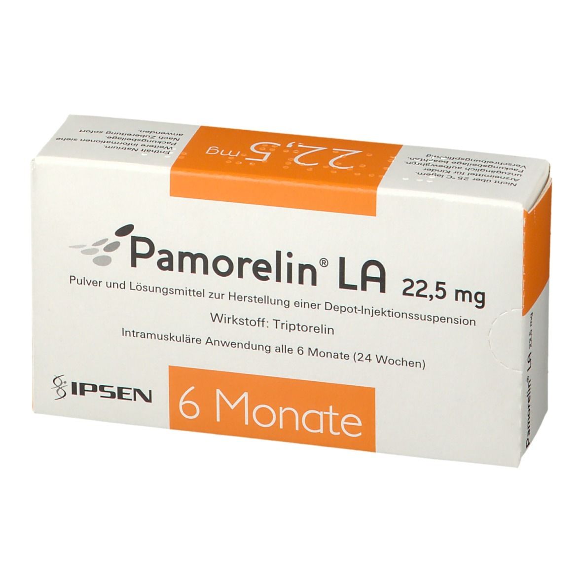 Pamorelin LA 22.5 mg, poudre et solvant pour suspension injectable à libération prolongée