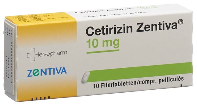 Amavita Cetirizin, Filmtabletten