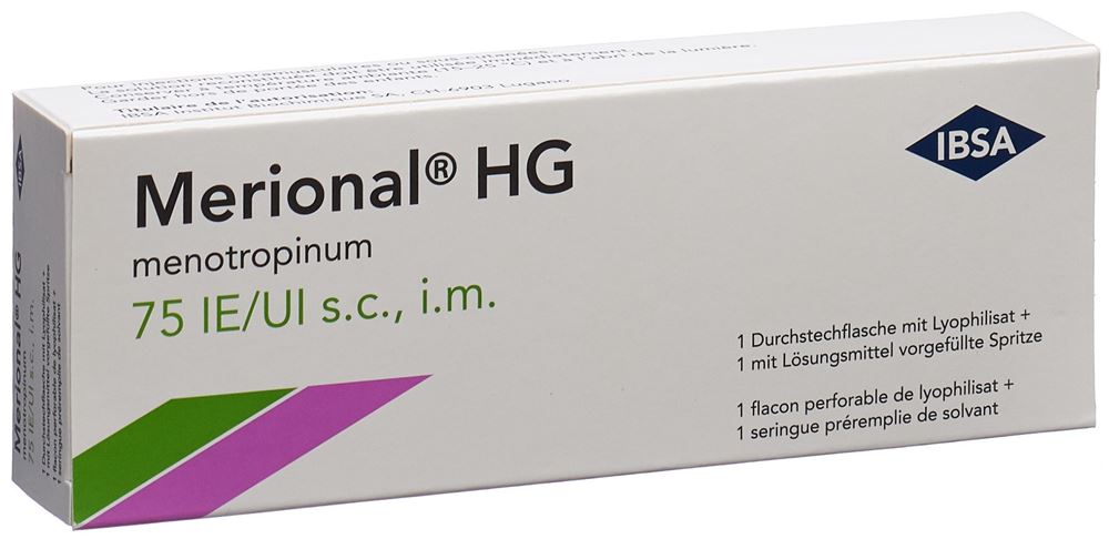 MERIONAL HG 75 UI c solv ser pré