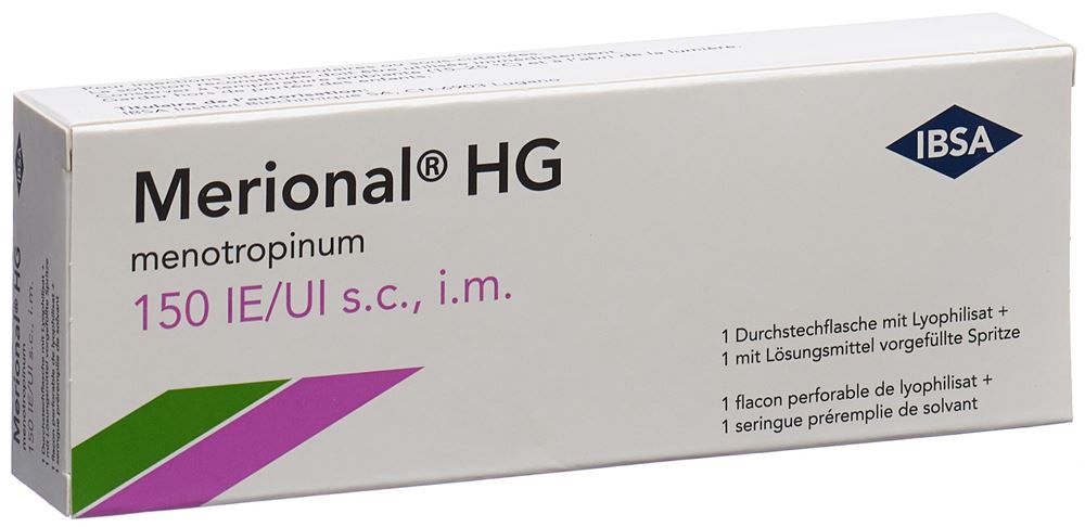 MERIONAL HG 150 UI c solv ser pré