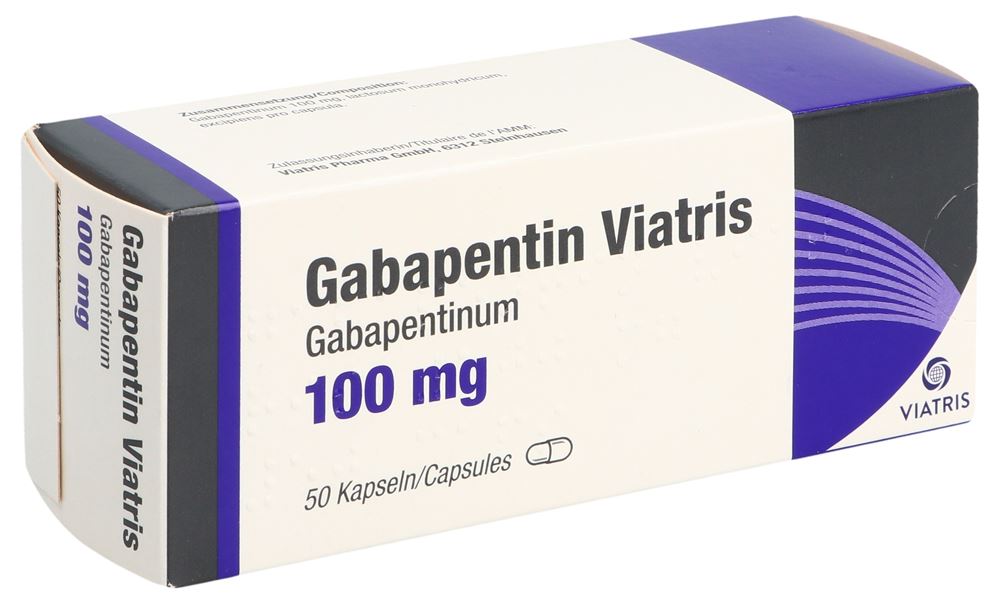 GABAPENTIN Viatris caps 100 mg 50 pce