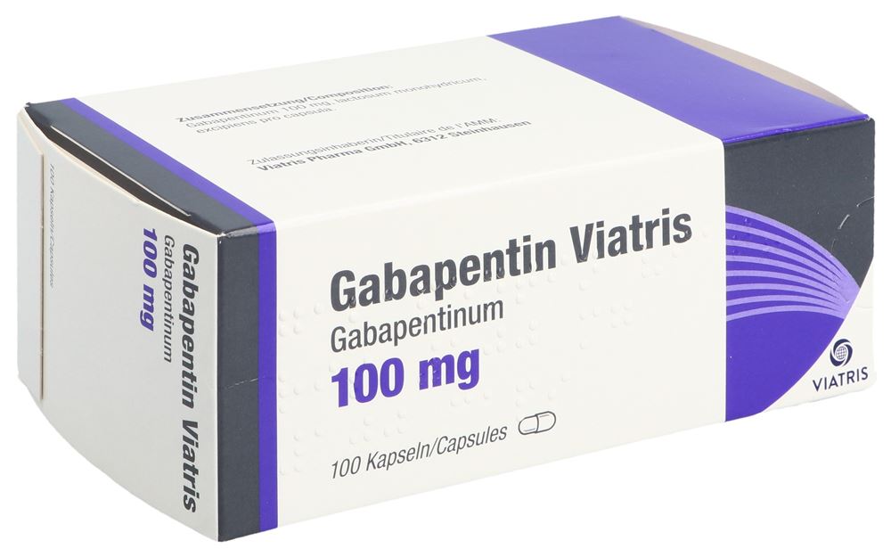 GABAPENTIN Viatris caps 100 mg 100 pce