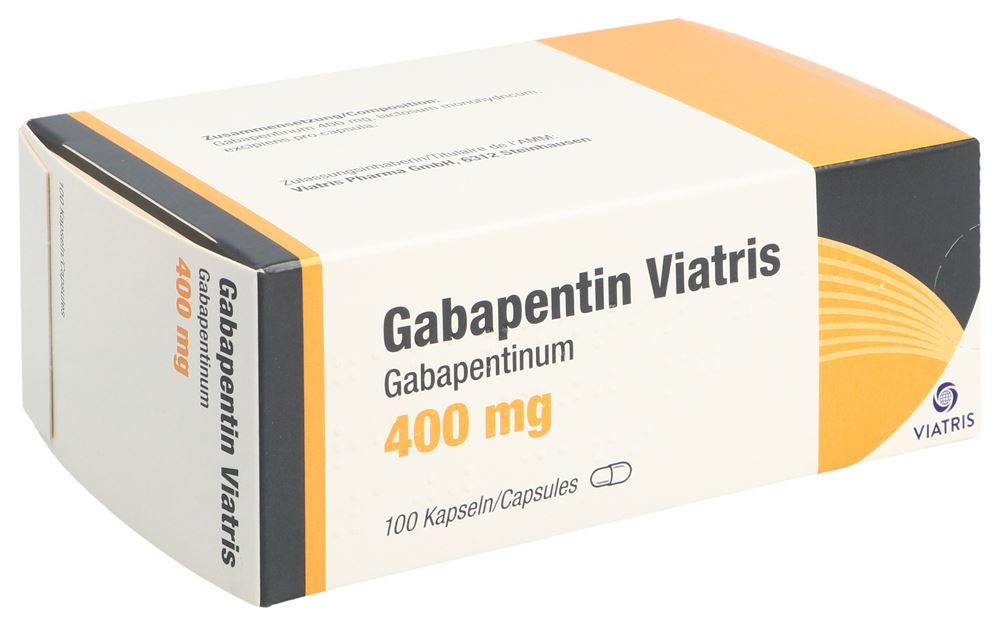 GABAPENTIN Viatris caps 400 mg 100 pce