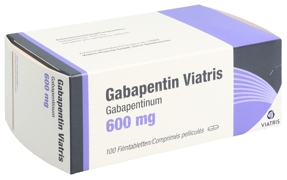 Gabapentin Viatris 600 mg, Filmtabletten