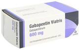 GABAPENTIN Viatris cpr pell 600 mg 100 pce